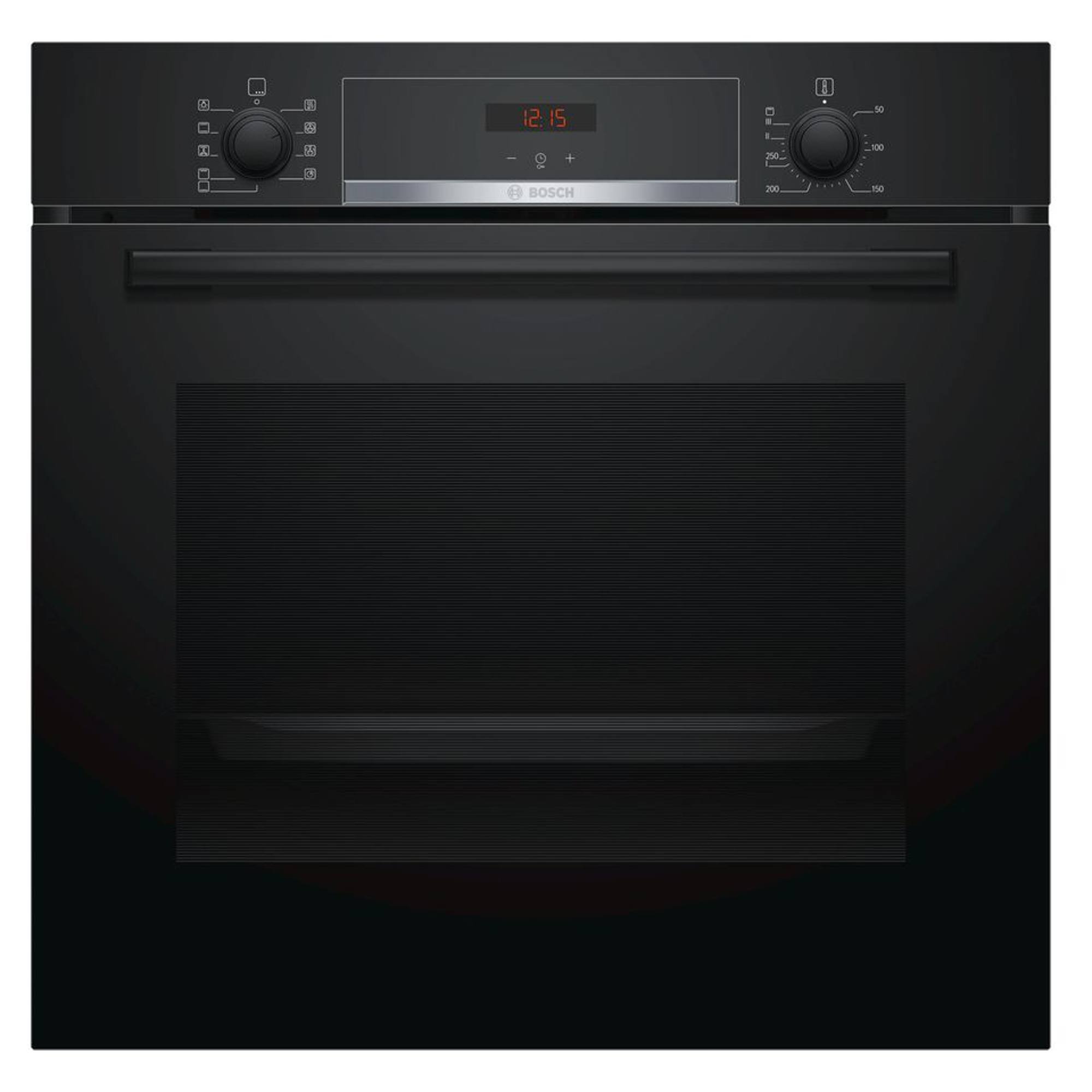 Bosch Home & Kitchen Appliances Builtin Oven, Black, Single [Energy Class A]