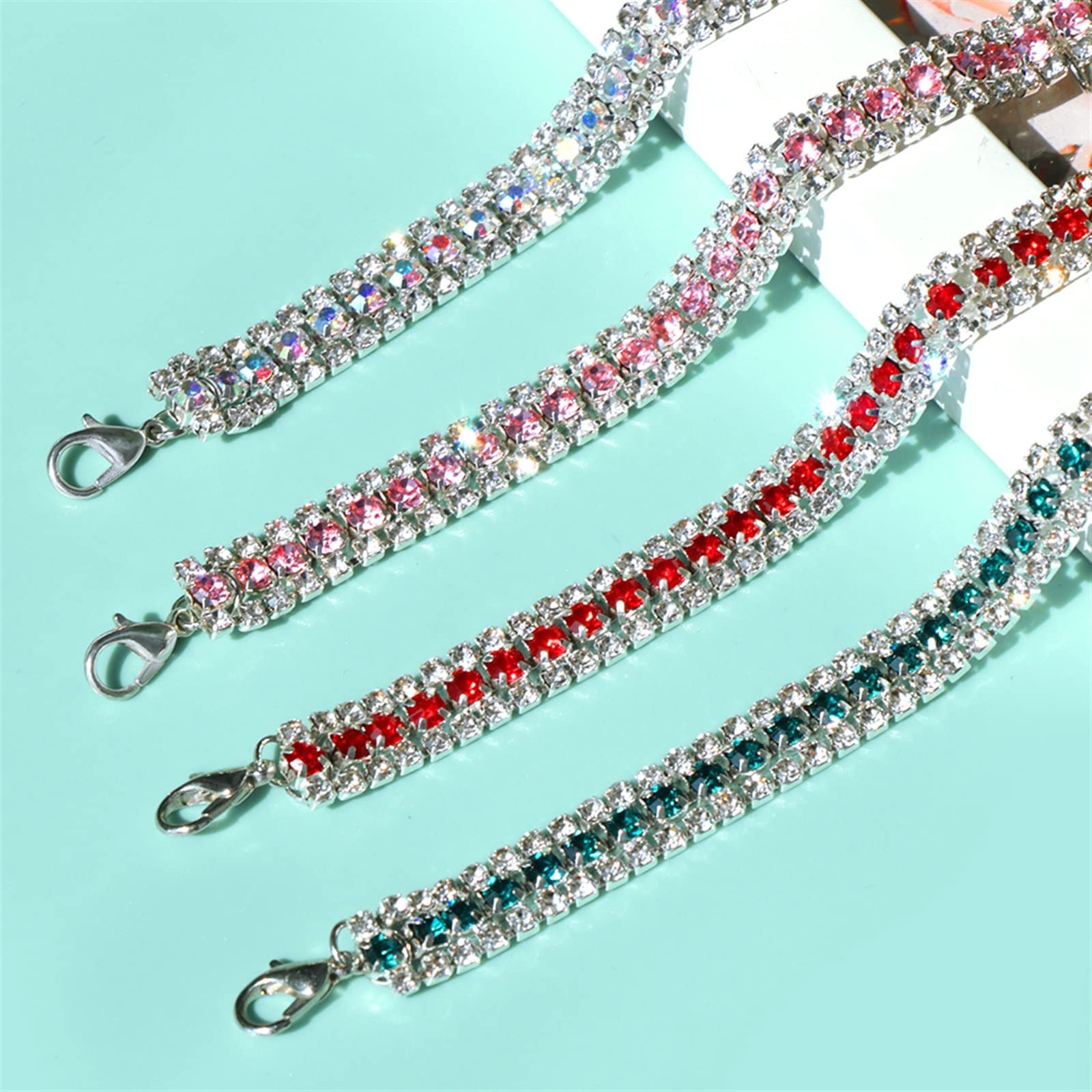 Haustier Halskette Mit Strass - Funkelndes Halsband Für Hunde & Katzen, Als Geschenk