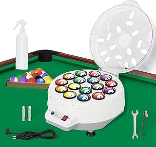 NURATIT Upgraded Billiard Ball Cleaner and Polisher, Billiard Ball Cleaner, Pool Ball Cleaner for 16 Billiard and Snooker,...