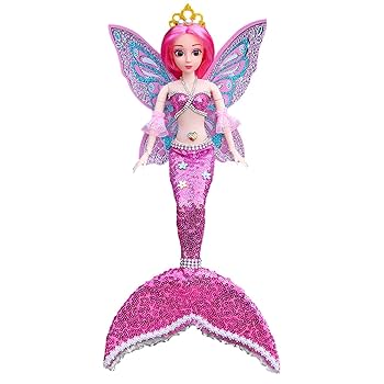 Amazon.co.jp: 幼児用マーメイドおもちゃ | 16.5 インチの人魚