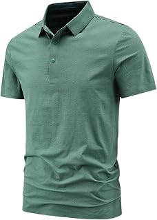 Camisas para Hombre – Uso Diario, Trabajo y Salidas, Camisa Informal de Seda Helada para Primavera y Verano, Fresca, Elegante, Cómoda, Arrugable y con Bolsillo en el Pecho