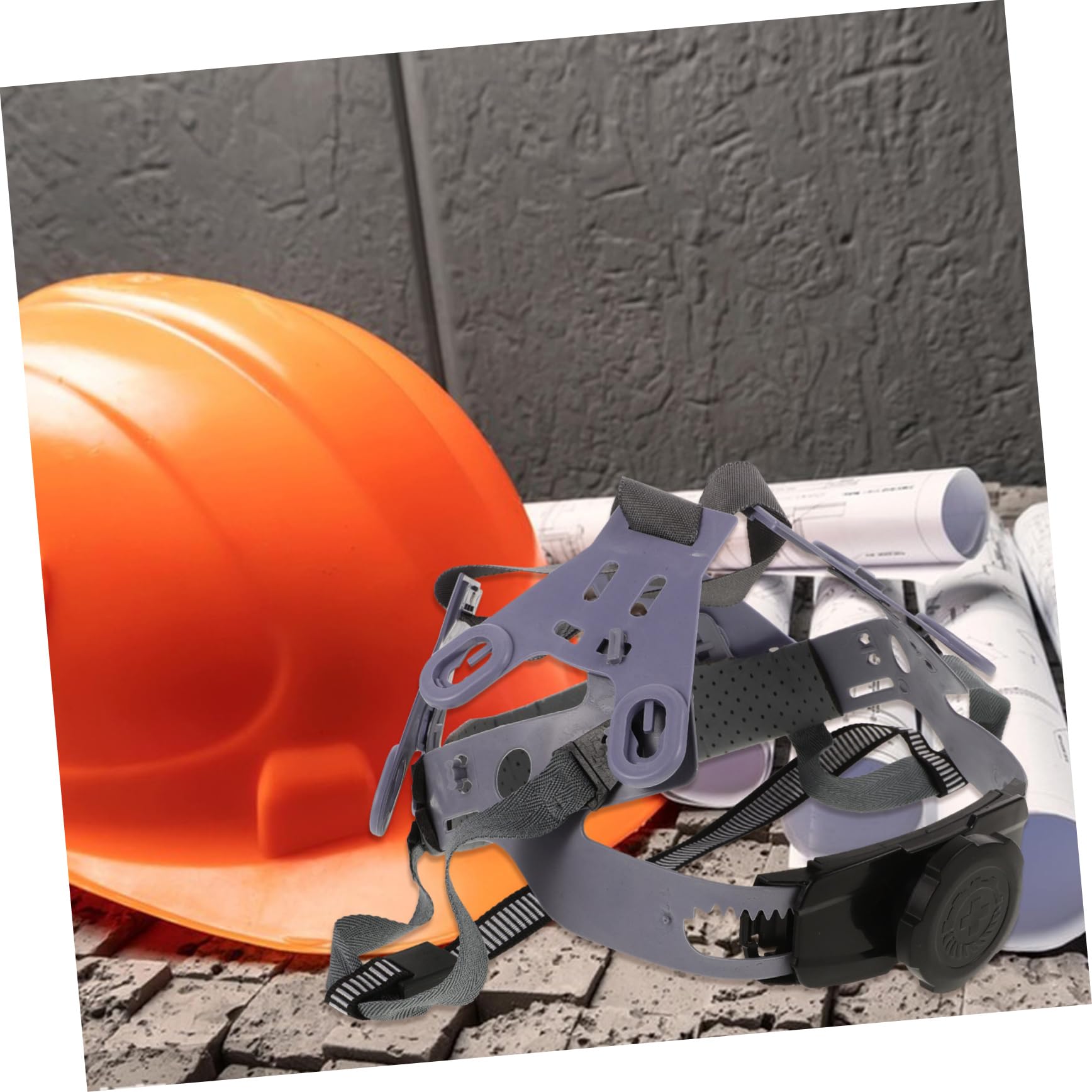 Mipcase Forro del Casco Inserto de Casco transatlántico construcción revestimientos de Cascos Forro de Casco Duro para reemplazo Forros de Cascos para Hombres Nylon Gris Claro