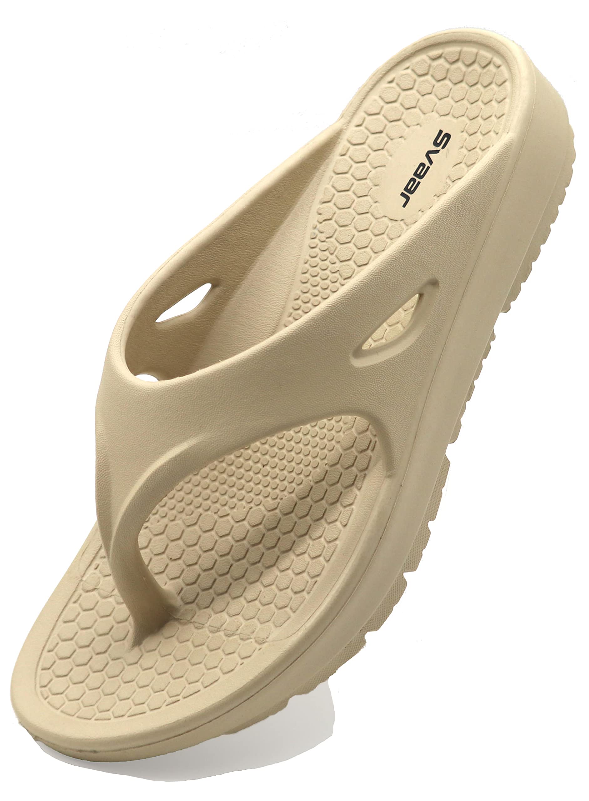 Buy SVAAR Relaxed Slippers for Men | Comfortable Indoor Outdoor Fashionable  Slippers for Boys Beige at Amazon.in