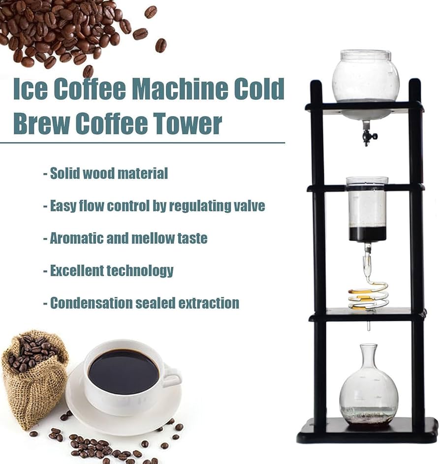 Amazon.com: ZXSYYDS 1000ml Cold Brew Drip Tower, Glass