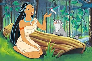 Trefl - 40th Anniversary of Trefl: Disney, Pocahontas - 600 Piece Puzzle - Classic Movie Characters Puzzle, Both for Adults and Girls and Boys Ages 14