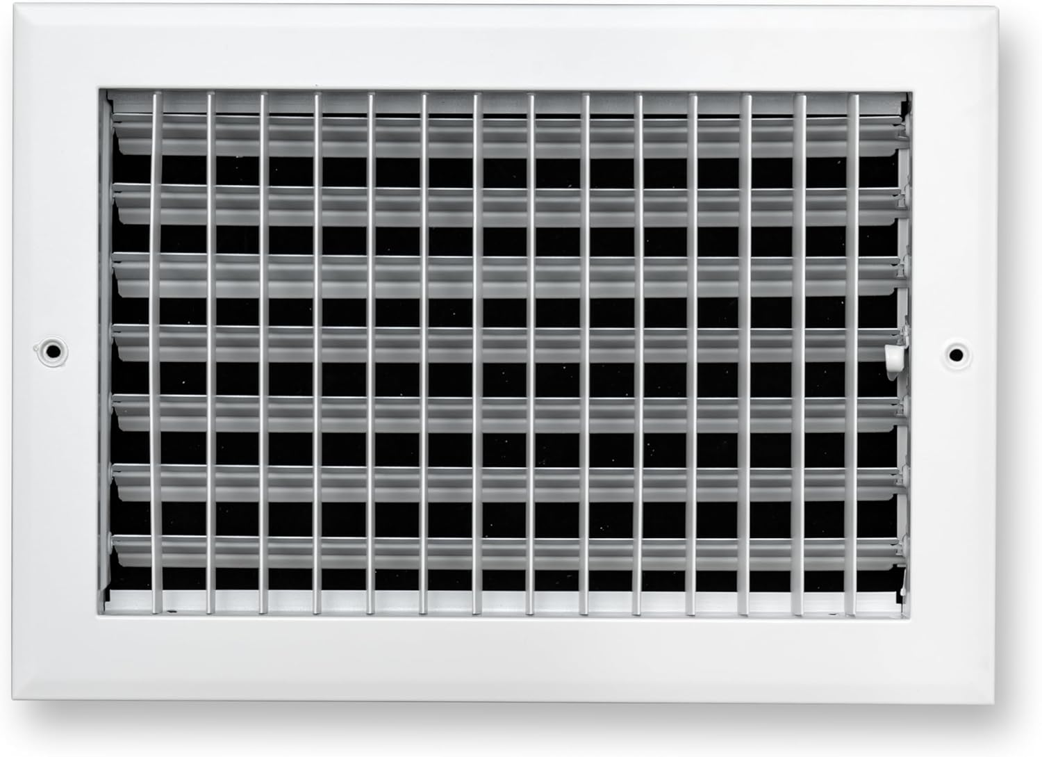 Fits 12x8 Duct Opening Aluminum Adjustable Air Supply Grille by Handua | Rust Proof | Register Vent Cover Grill for Sidewall and Ceiling | White | Outer Dimensions: 13.75" X 9.75"