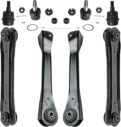 Miniatura 210 de Detroit Axle - Kit de suspensión delantera de 8 piezas para Toyota Sienna 2004-2010, brazos de control inferiores con rótulas interiores exteriores