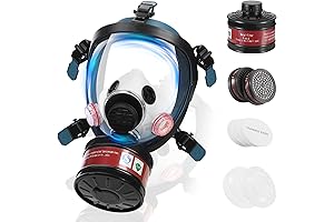 Gas Mask, Full Face Protection for Radiation Survival