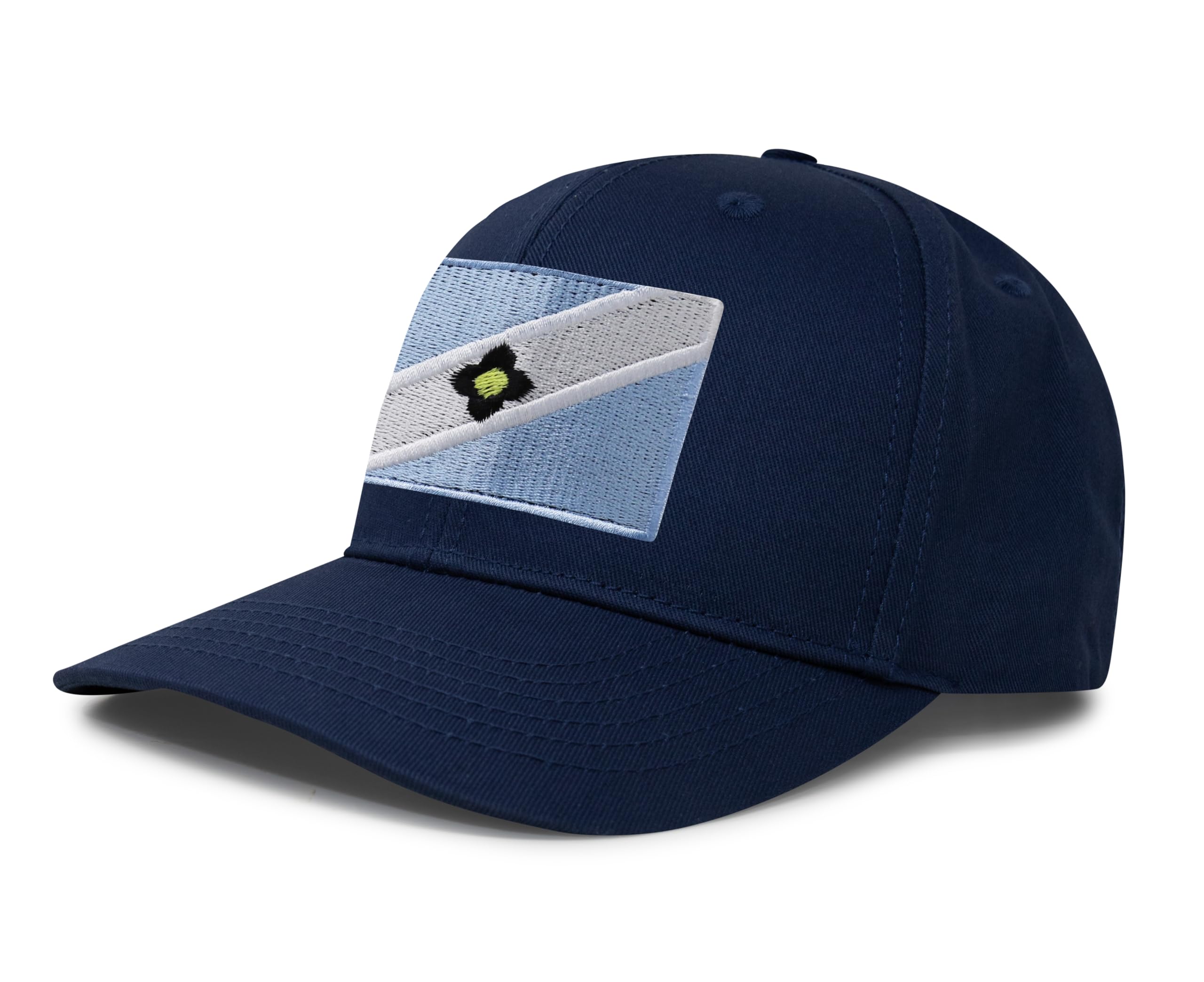 International Tie City Hat for Men and Women, Adjustable Snapback Trucker Baseball Cap with Embroidered Patch