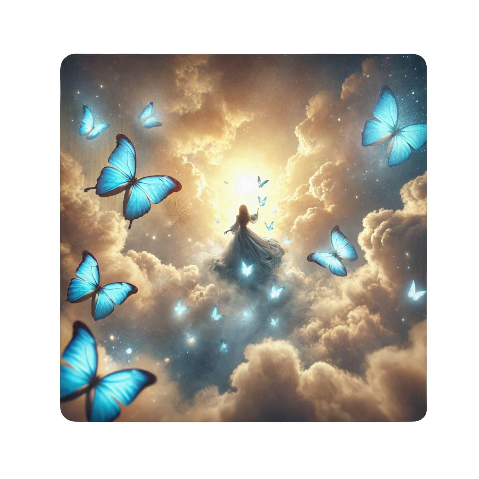 Joko Ivery Butterfly Golden Sky Blue Camera Lens Wrap 21.7