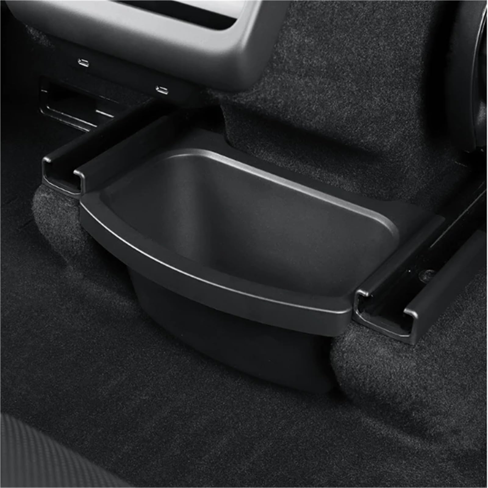 Apoyabrazos para coche Para Tesla Model Y Asientos Traseros Consola Central Caja Almacenamiento Piso TPE(Type B)