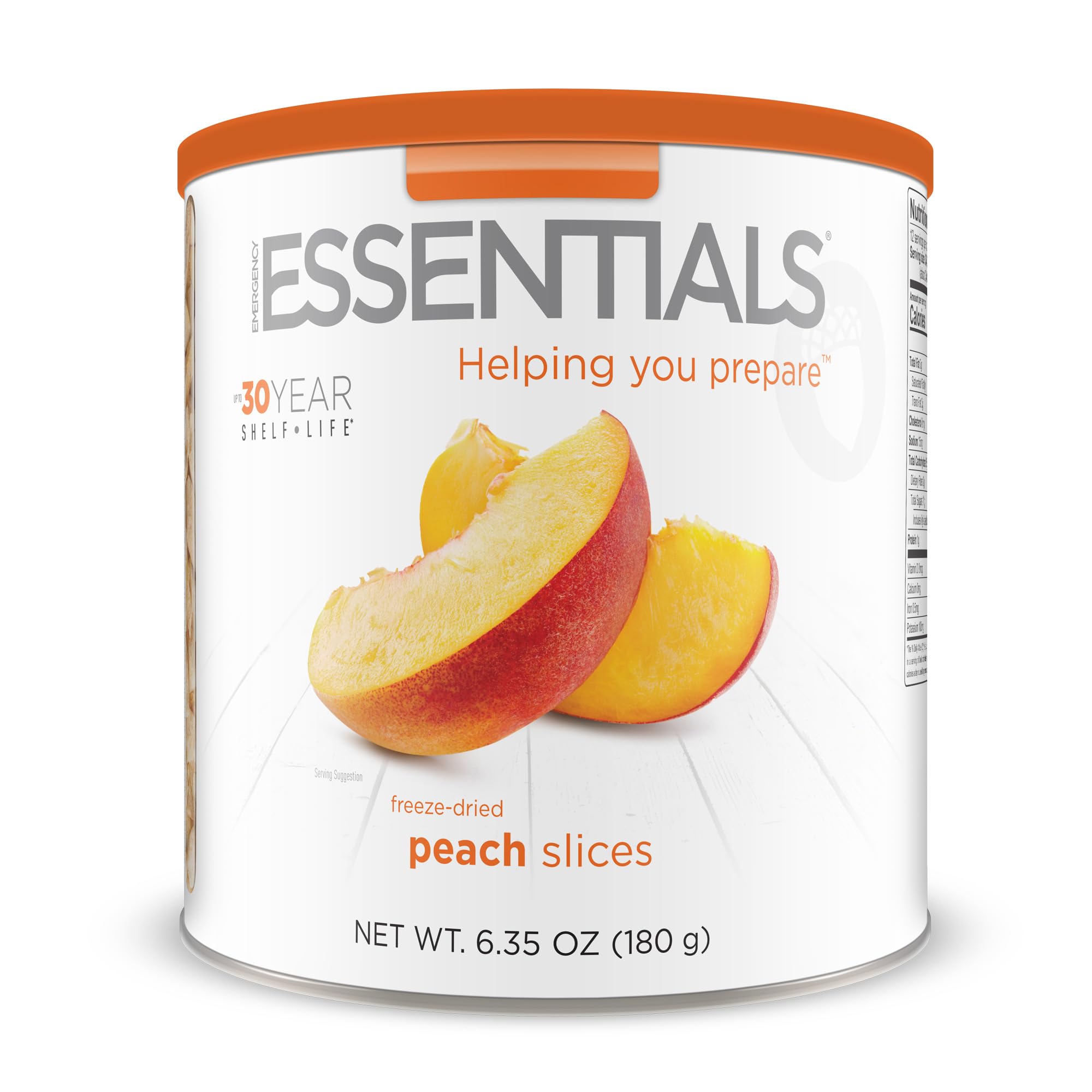 Amazon.com: Emergency Essentials Freeze-Dried Peach Slices #10 Can