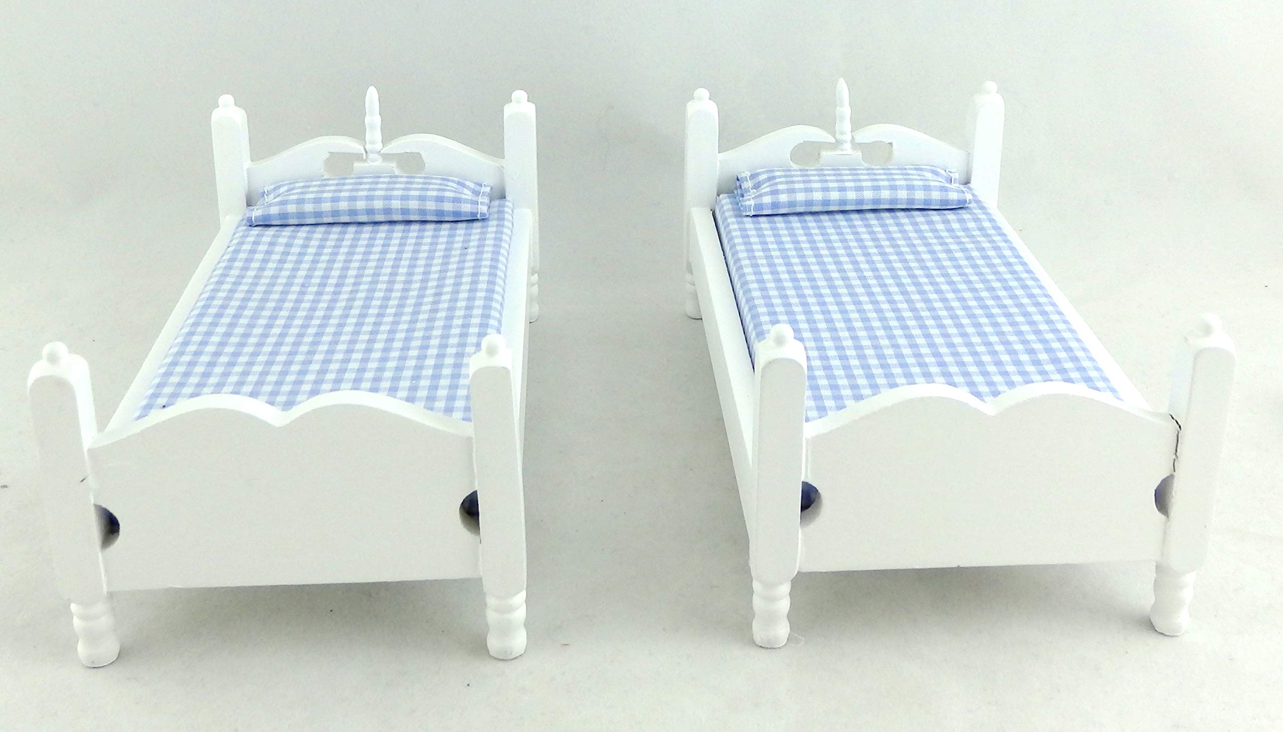 Aztec Imports, Inc. Dollhouse Miniature Student's Bunkbed Loft in White