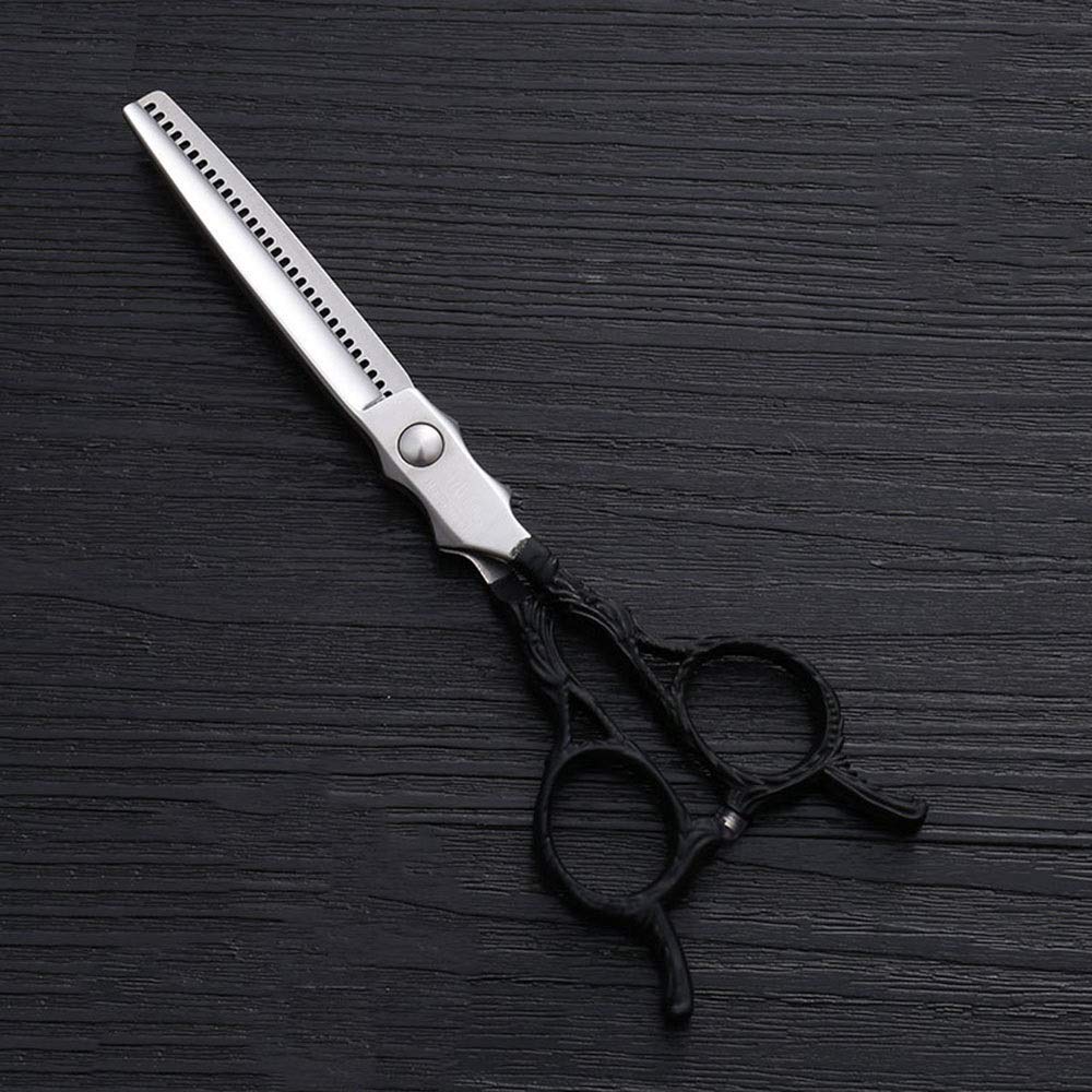Ciseaux de coiffure en acier inoxydable contre les pointes fourchues