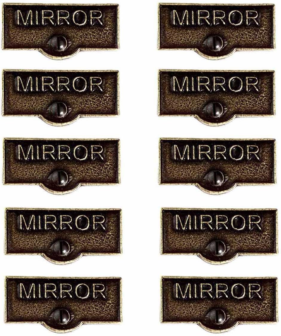 Switch Plate Tag "LANTERN" Name Sign Label Chrome Pack Of 25 Renovators Supply