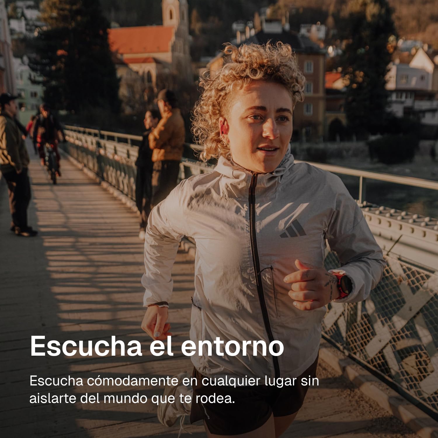 SUUNTO Spark Auriculares Abiertos de conducción ósea IP55 | 36 horas de reproducción, Bluetooth 5.4, control de movimiento de la cabeza, app SUUNTO