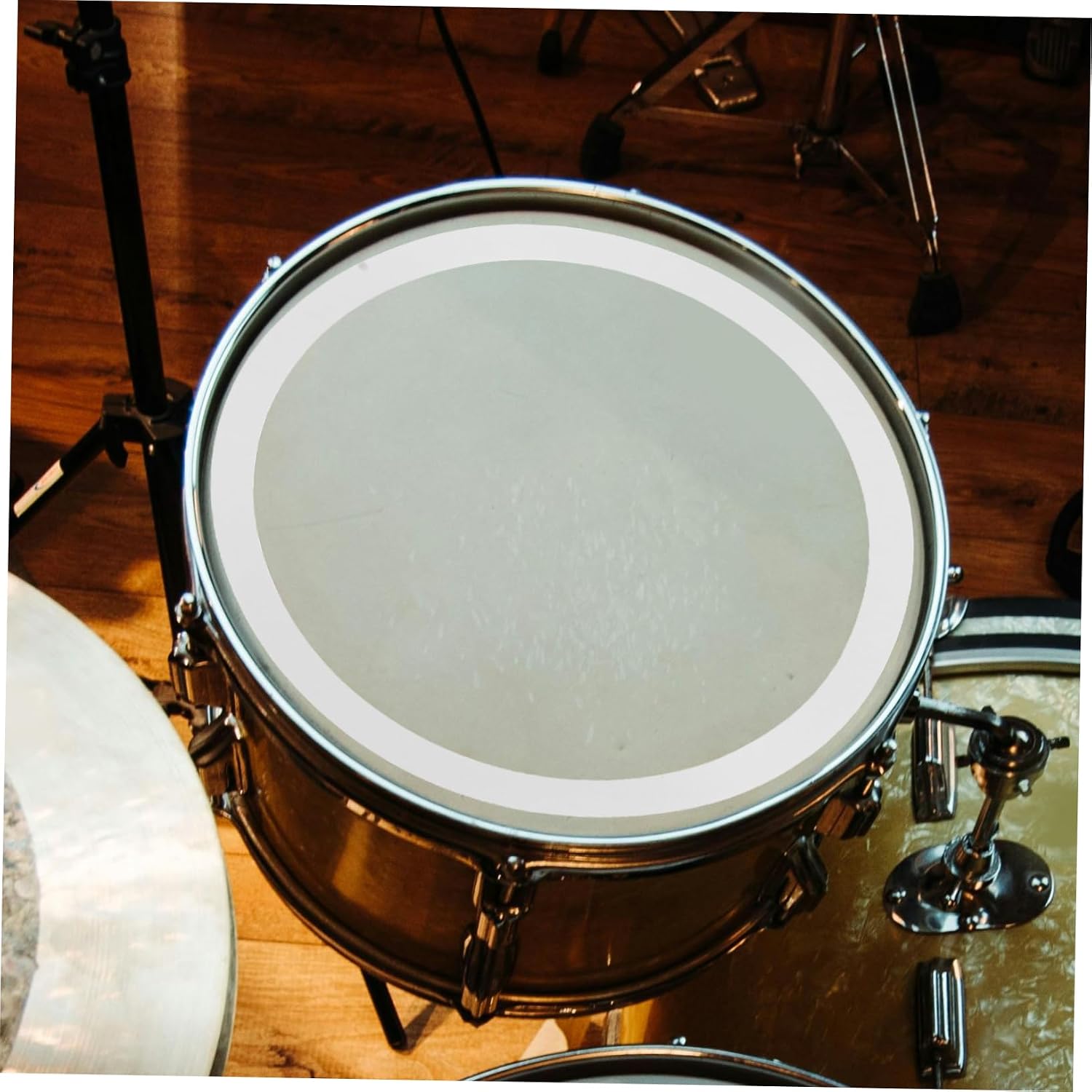 4Pcs Snare Drum Mute Durable Drum Dampener Rings for Beginners Portable Drum Practice Accessories Compatible with Drums Sound Control