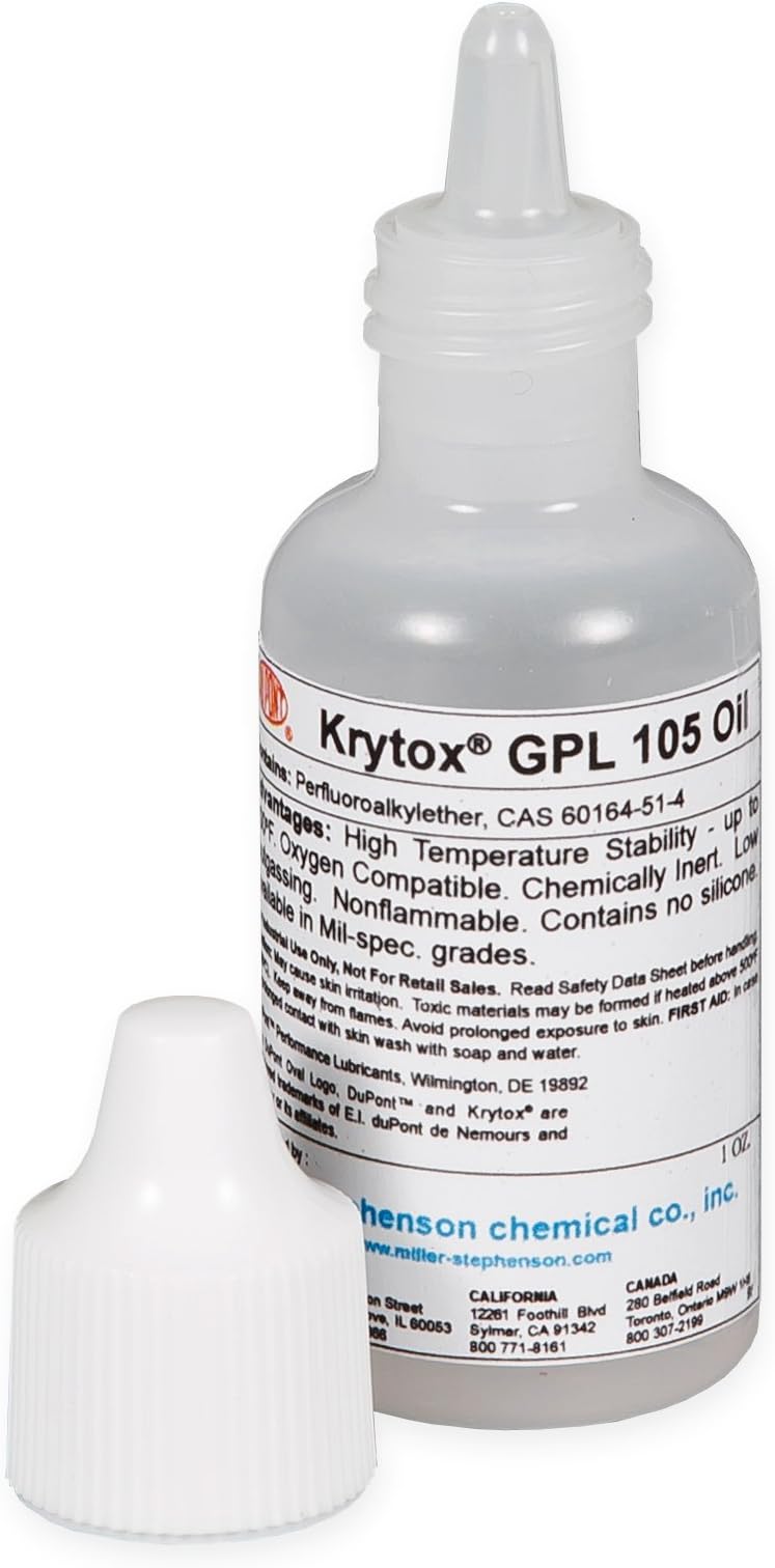 Chemours Krytox GPL105 1oz Bottle - Industrial Oil