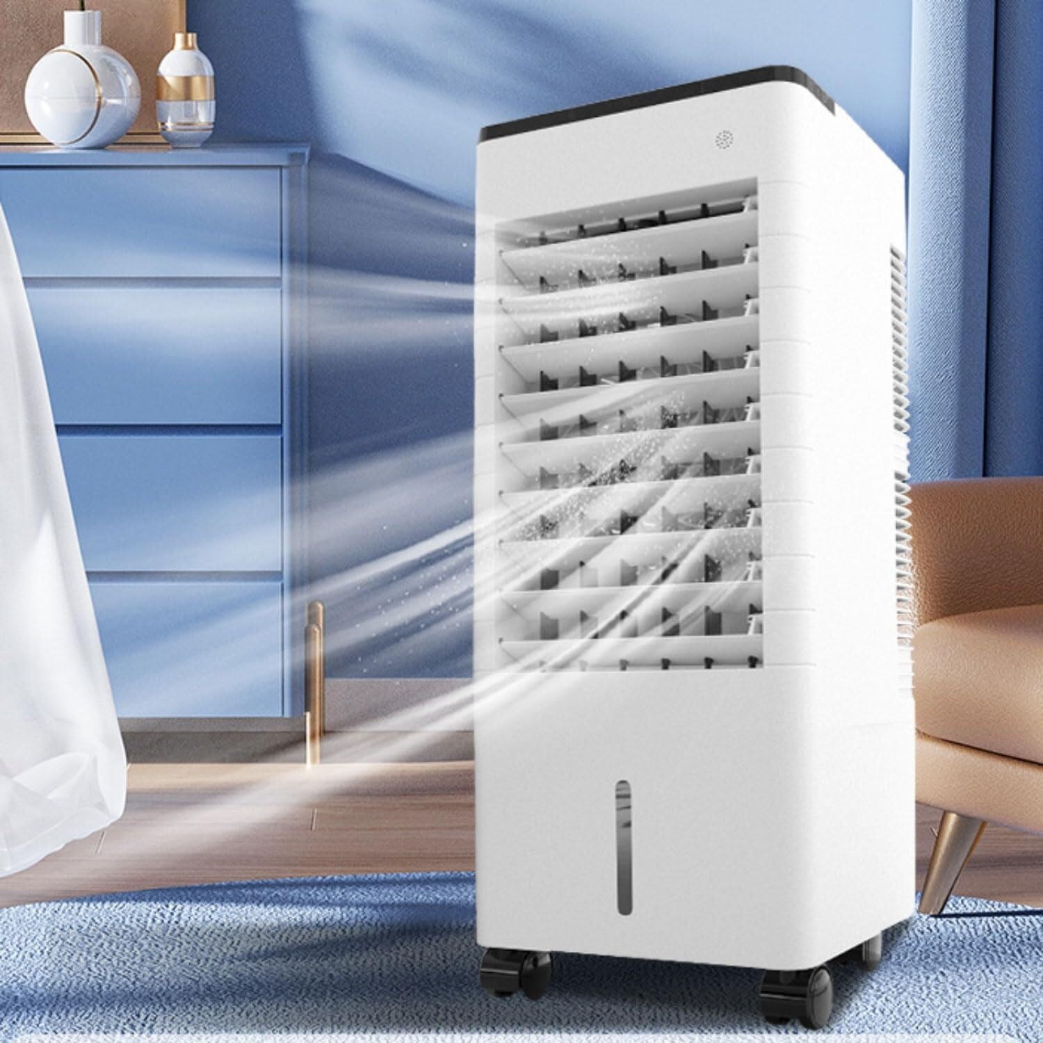 3L Portable Evaporative Cooler, Quiet Fan