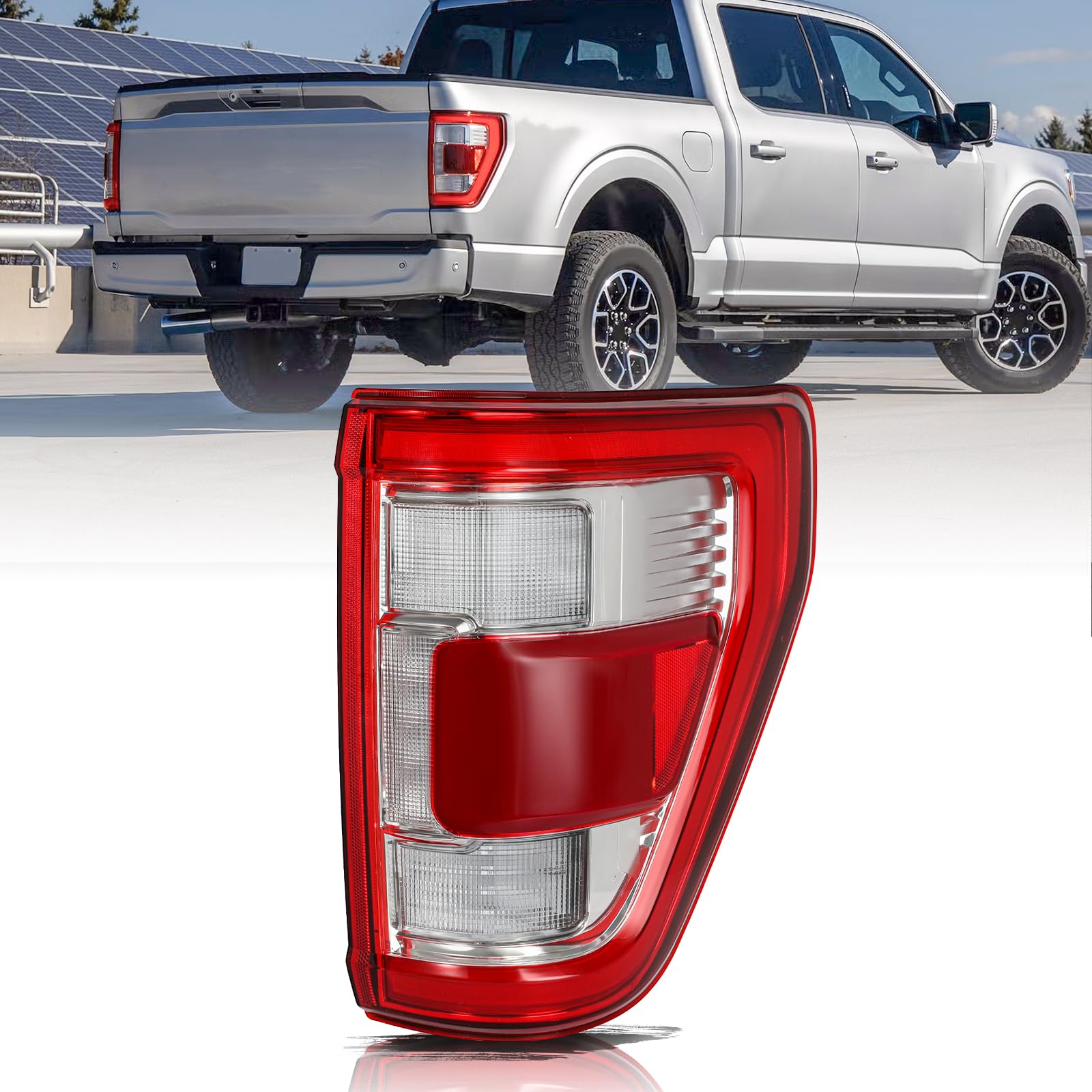 Aosky LED Tail Light Assembly for 2021-23 Ford F150