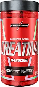Integralmedica - Creatina em Cápsulas Hardcore - 100% Pura e Monohidratada - 120 Cápsulas
