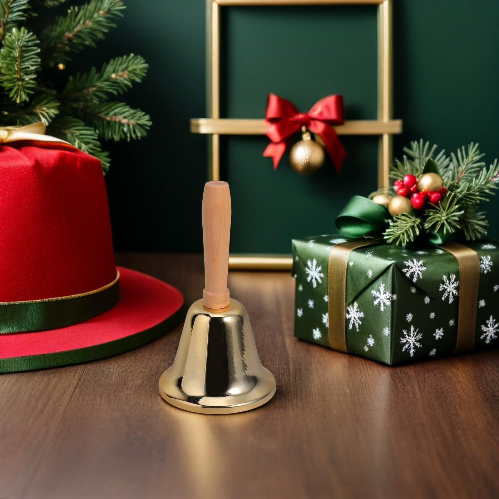 24 Pezzi Bomboniere per le feste di Natale campana di classe piccolo campanello campana di meditazione Campane festive campanello portatile