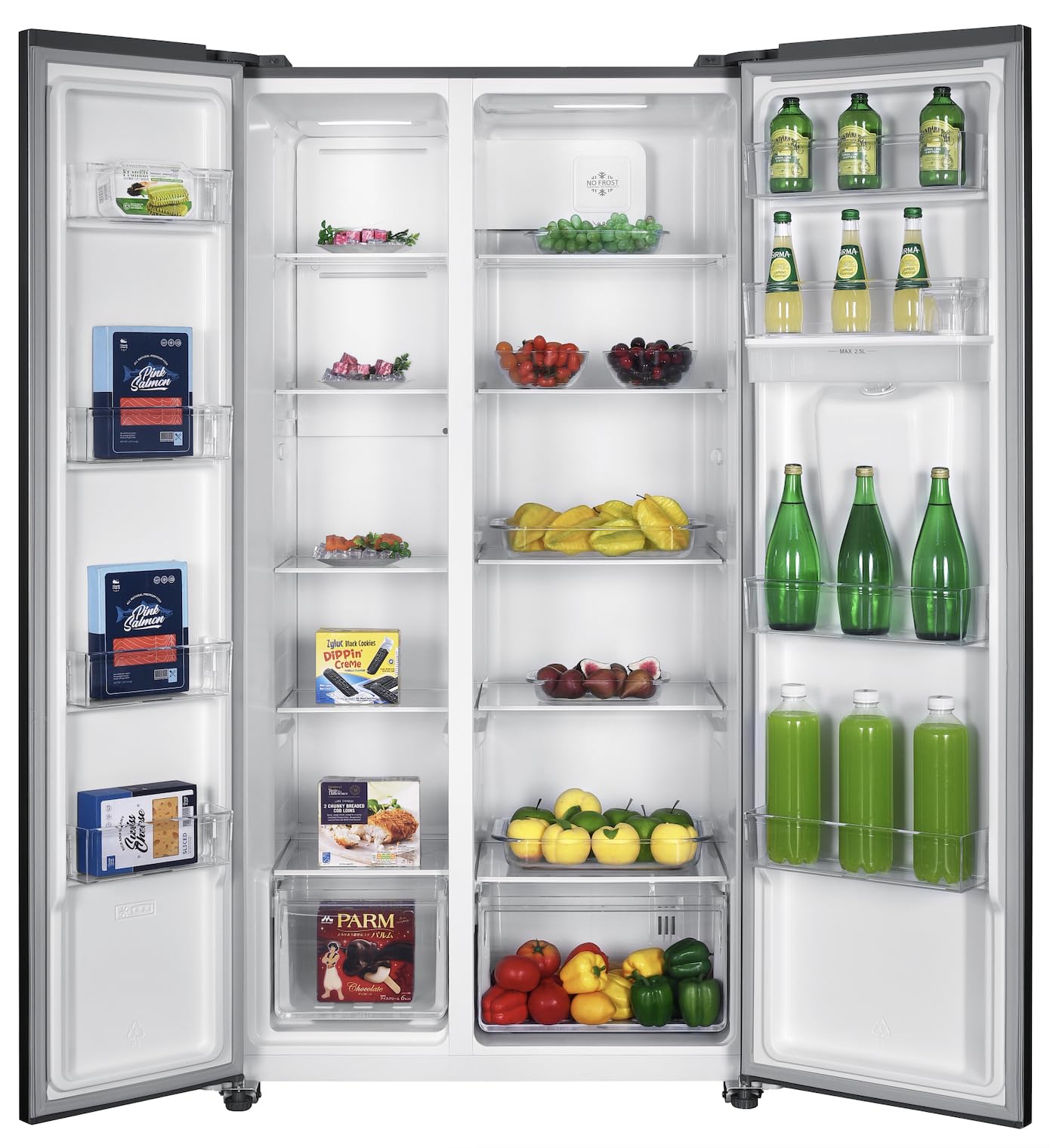 GEDTECH GSBS510IXT 510L Multi-Door Refrigerator (324L + 181L) - Stainless Steel - 4