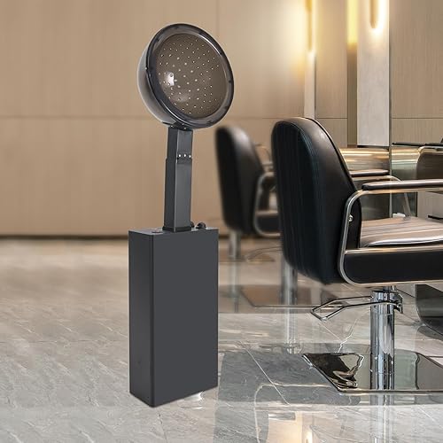Miniatura 8 de Secador de pelo profesional con capucha de 1200 W con soporte, acondicionador de salón, temporizador de 60 minutos, temperatura ajustable, cuidado