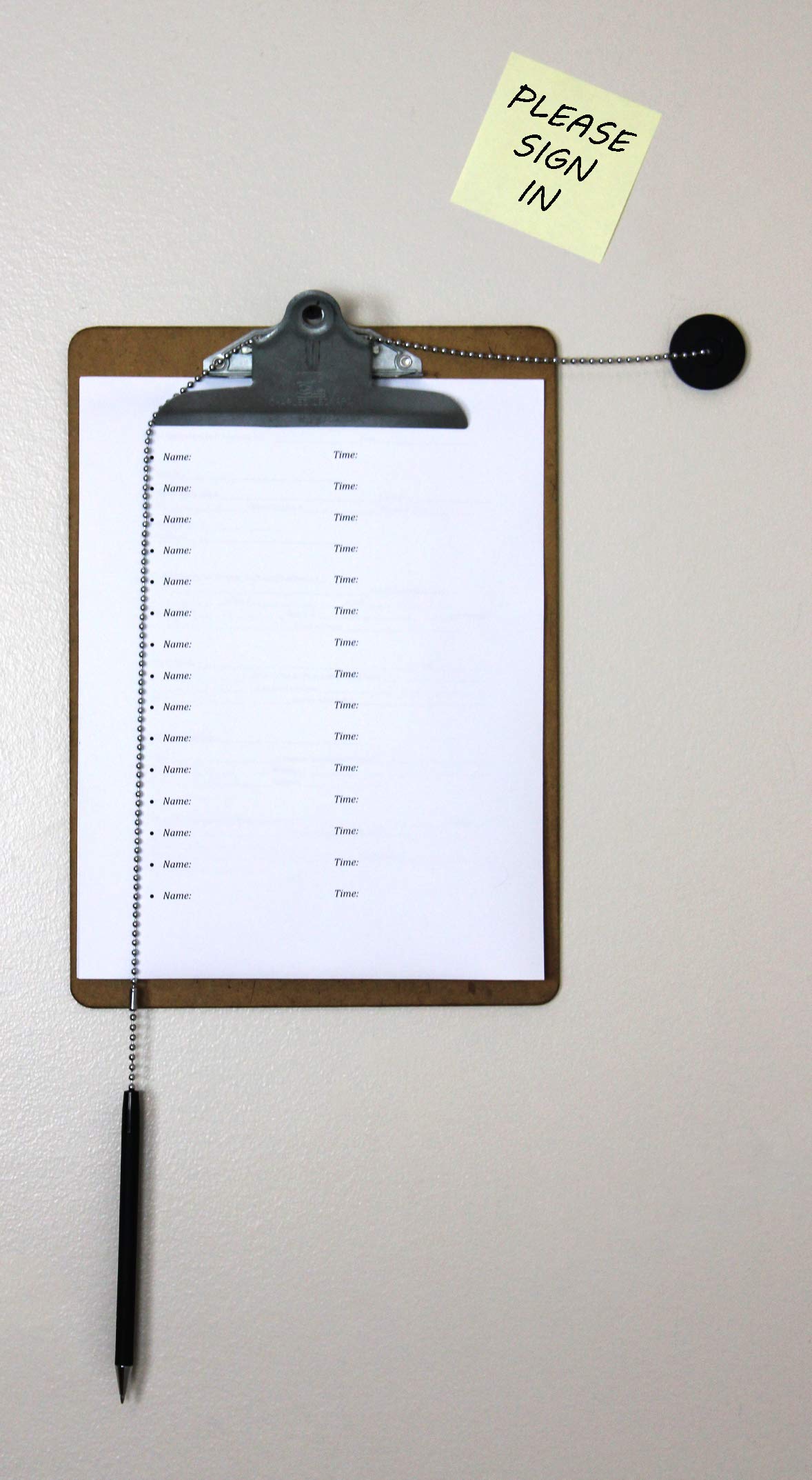 Buy Secure Counter Pen with Adhesive Pen Chain and Security Pen Holder