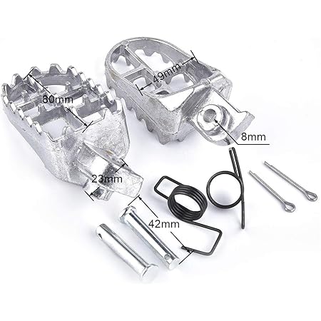 XLJOY Aluminum Footrests For PW50 PW80 TW200 TTR90 Dirt Bike - View #9