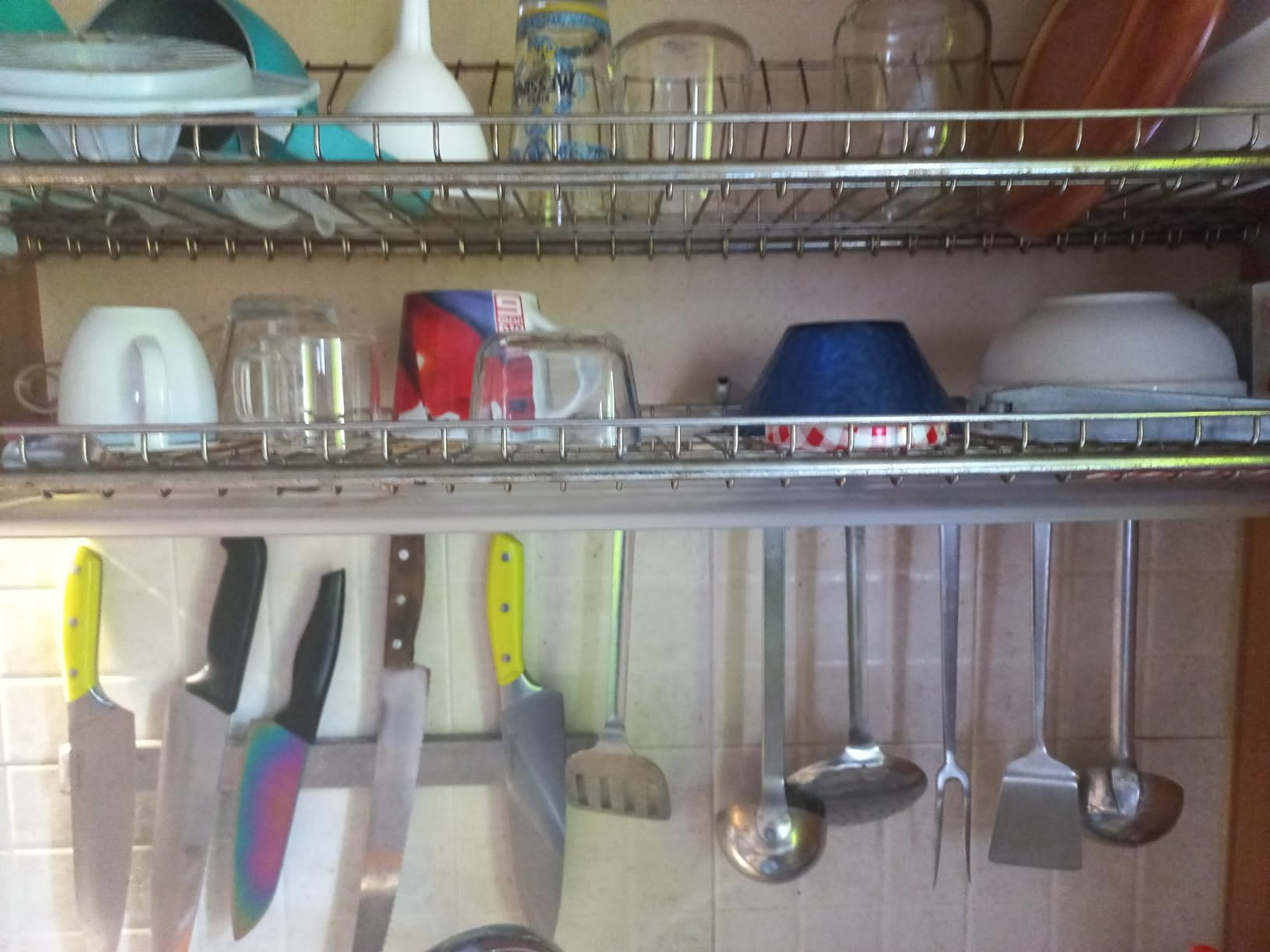 Fhuller Vaschetta Raccogligocce in Acciaio Inox 84 cm per Scolapiatti da Incasso per Mobile Pensile cucina cm. 90 - ricambio - Made in Italy