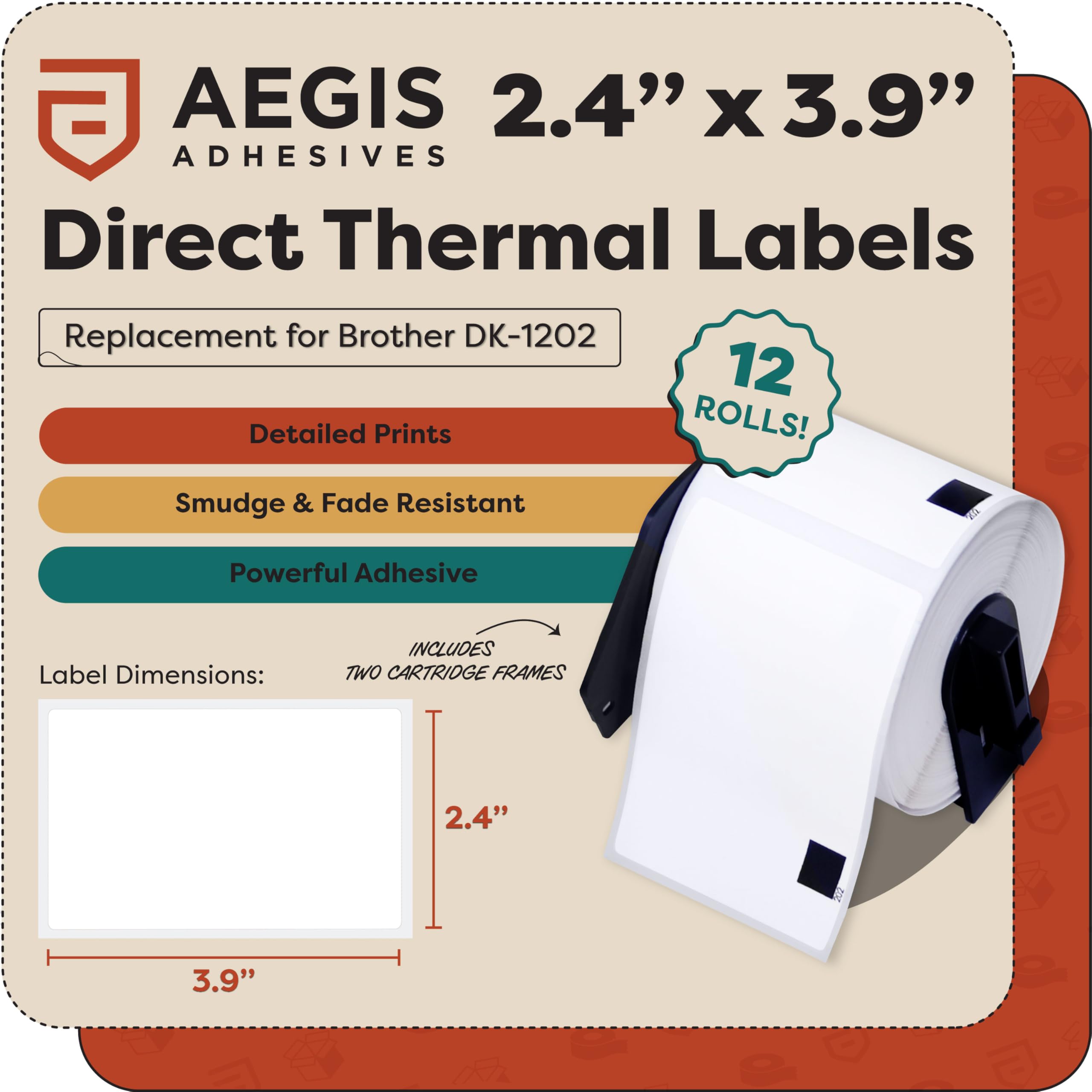 DK etiquetas de repuesto compatibles – Aegis adhesivos (2)