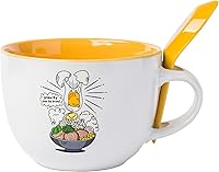 Vista 26 de Silver Buffalo Disney Princess Courage to be Kind con Tiana, Belle, Ariel, Mulan, Jasmine, Aurora, Mérida, Cenicienta y Moana Taza de Sopa