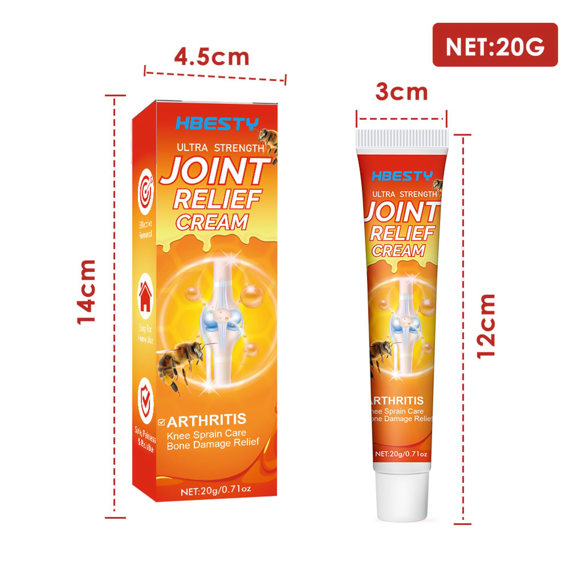 OHEAL Arthritis & Neuropathy Pain Relief Cream - Extra Strength For Joint & Muscle Aches | Buy Now With Express International Delivery