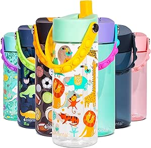 Amazon.com: Elemental Leak Proof Water Bottles for Kids - Splash Kids