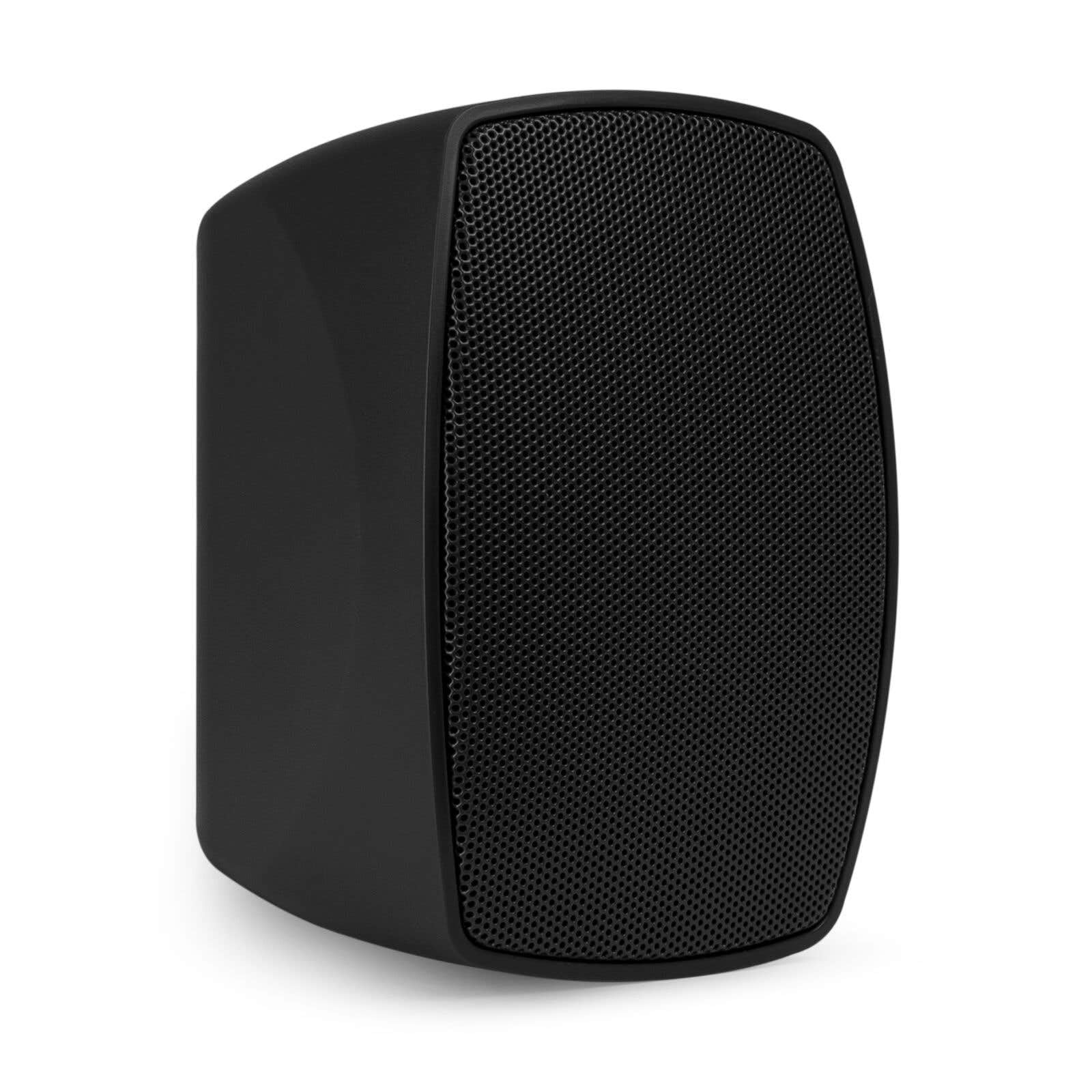 Power Dynamics BHW30BK Paire d'enceintes Murales Étanche 20 Watts RMS - Noir, 100V, 70V, 8 Ohms, IPX5, 3'', Support Inclinable, Idéal pour Diffuser Une Musique d'Ambiance en Terrasse, Jardin