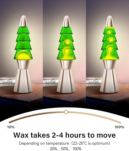 Miniatura 4 de Lámpara de movimiento líquido para árbol de Navidad, para regalos del día de la madremamá, lámpara de mesa de 14.5 pulgadas, decoración de