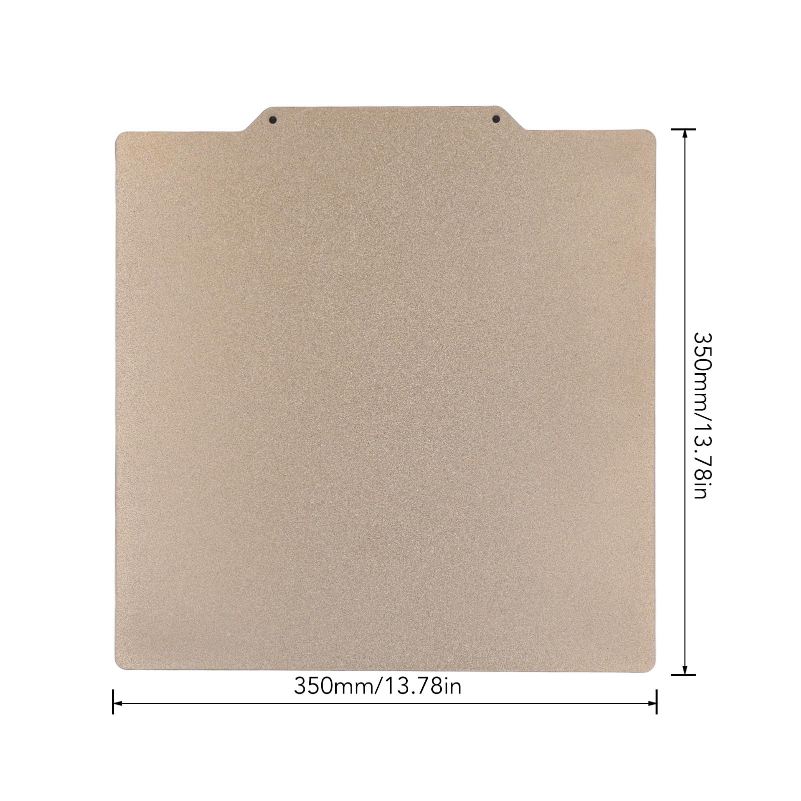 Amazon | Gearwell 3D プリンタ両面 PEI シート、350x350mm PEO
