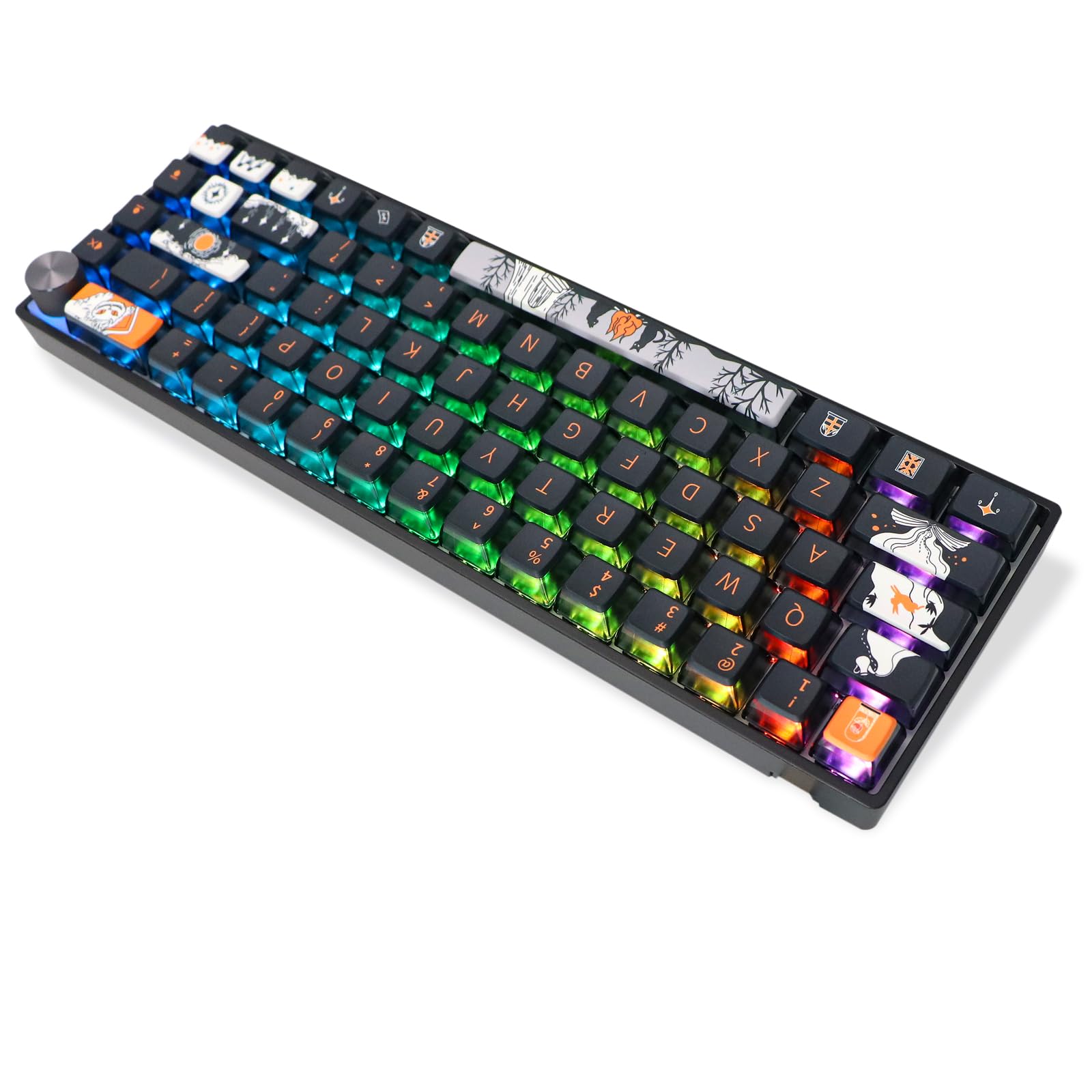 Amazon | MOLGRIA SKYLOONG GK68 68キー RGB バックライト付き