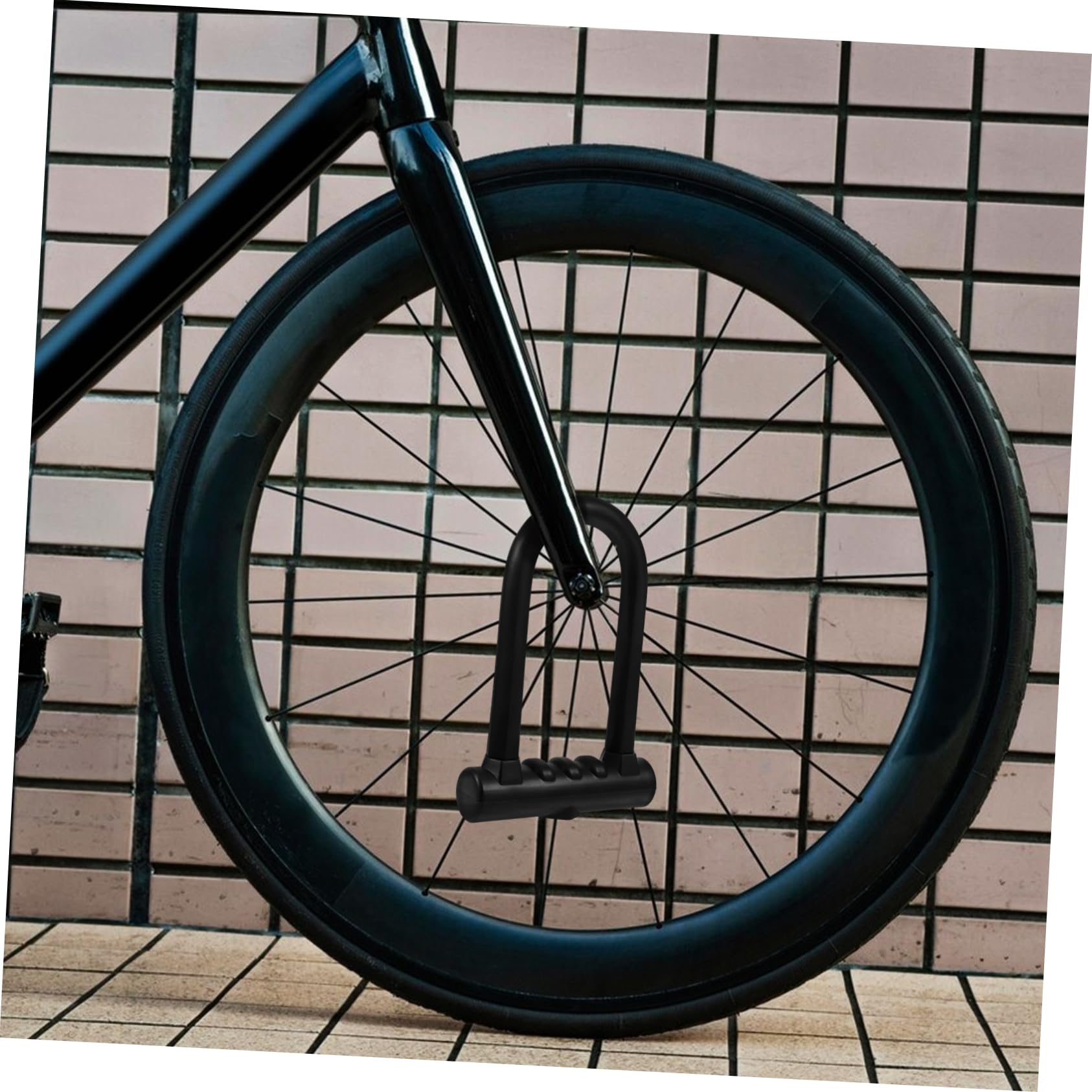 VICASKY Lucchetto u Per Bicicletta in e Silicone Resistente Design Doppia Apertura Anti-taglio e Affidabile Per Protezione Duratura