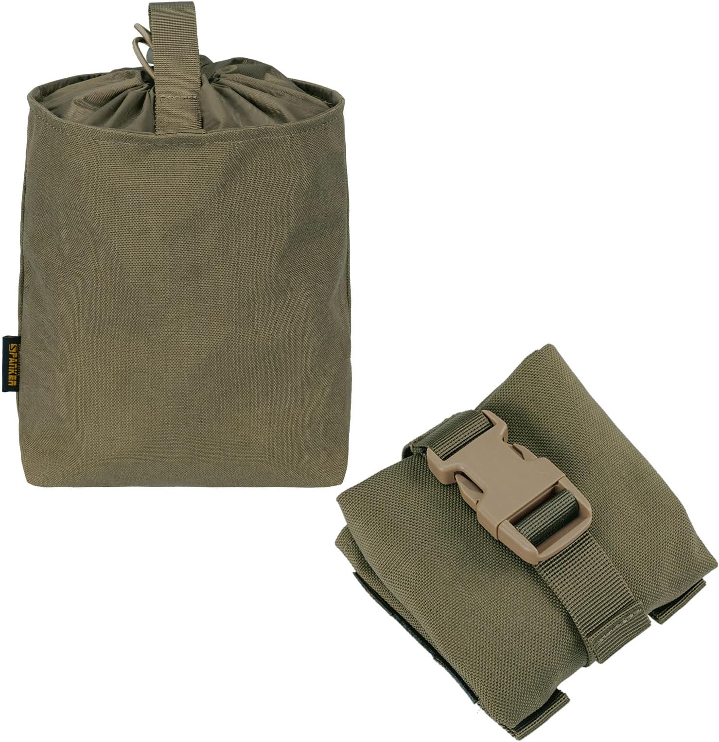 Tactical Folding Dump Pouch Utility Tool Bag Military Molle Drawstring Ammo Magazine Pouch
