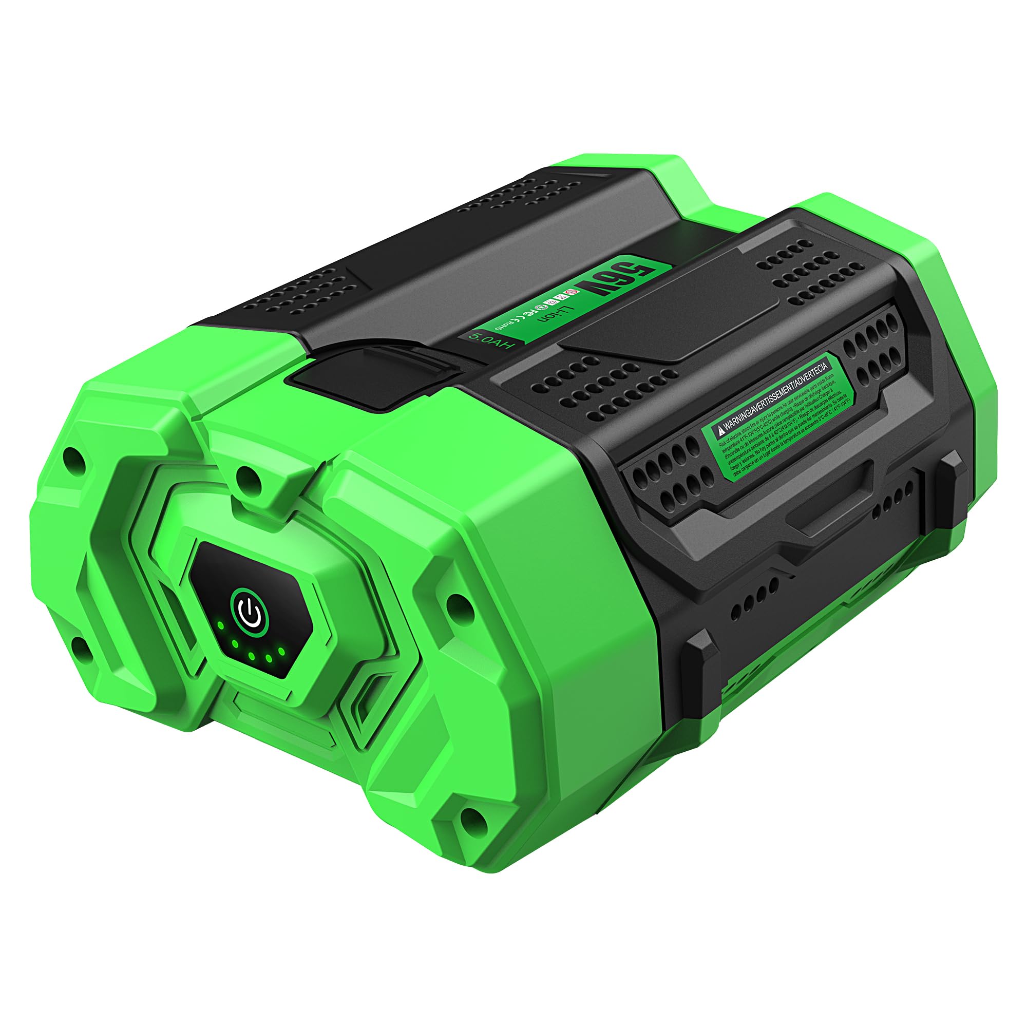 Mrupoo56V 5.0Ah Battery Replacement for EGO 56V Battery Compatible with EGO Battery 56V