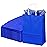 BLEWINDZ 32Pcs Small Paper Gift Bags with Tissues, Royal Blue Party Favor Bags with Handles, 8.7 Goodie Bag for Birthday, Shopping, Party Supplies