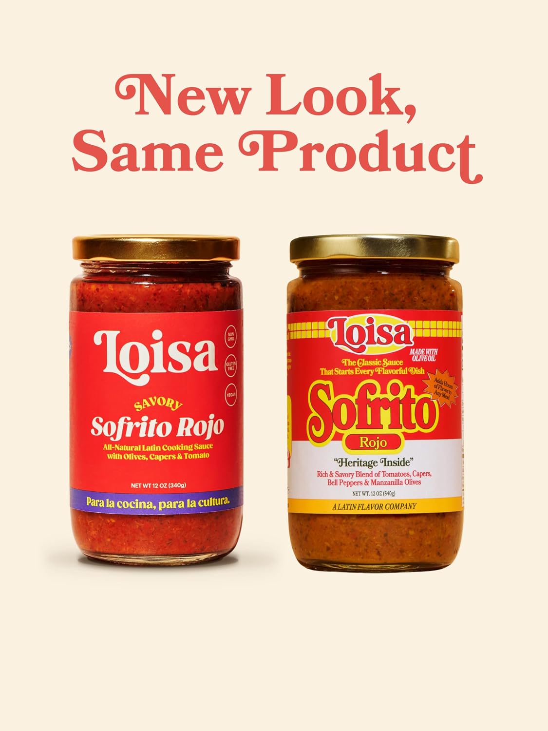 Loisa Sofrito Rojo Cooking Sauce, Non-GMO, No-MSG, No Preservatives, No Artificial Coloring, No Artificial Flavors, Vegan, Pure Latin Flavor, 12 oz, Pack of 1 image 4