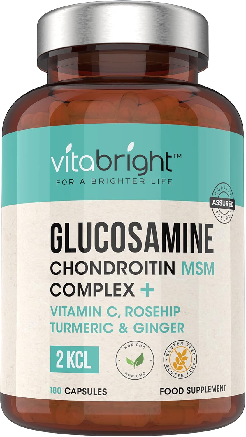 Glucosamine and Chondroitin MSM Joint Care Complex 180 High Strength