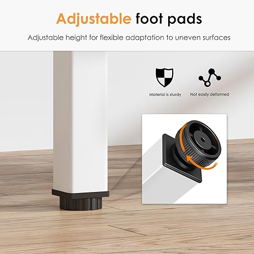 Miniatura 7 de Need Escritorio pequeño de 39.4 pulgadas, resistente para espacios pequeños, escritorio de computadora pequeña, escritorio para adolescentes, mesa