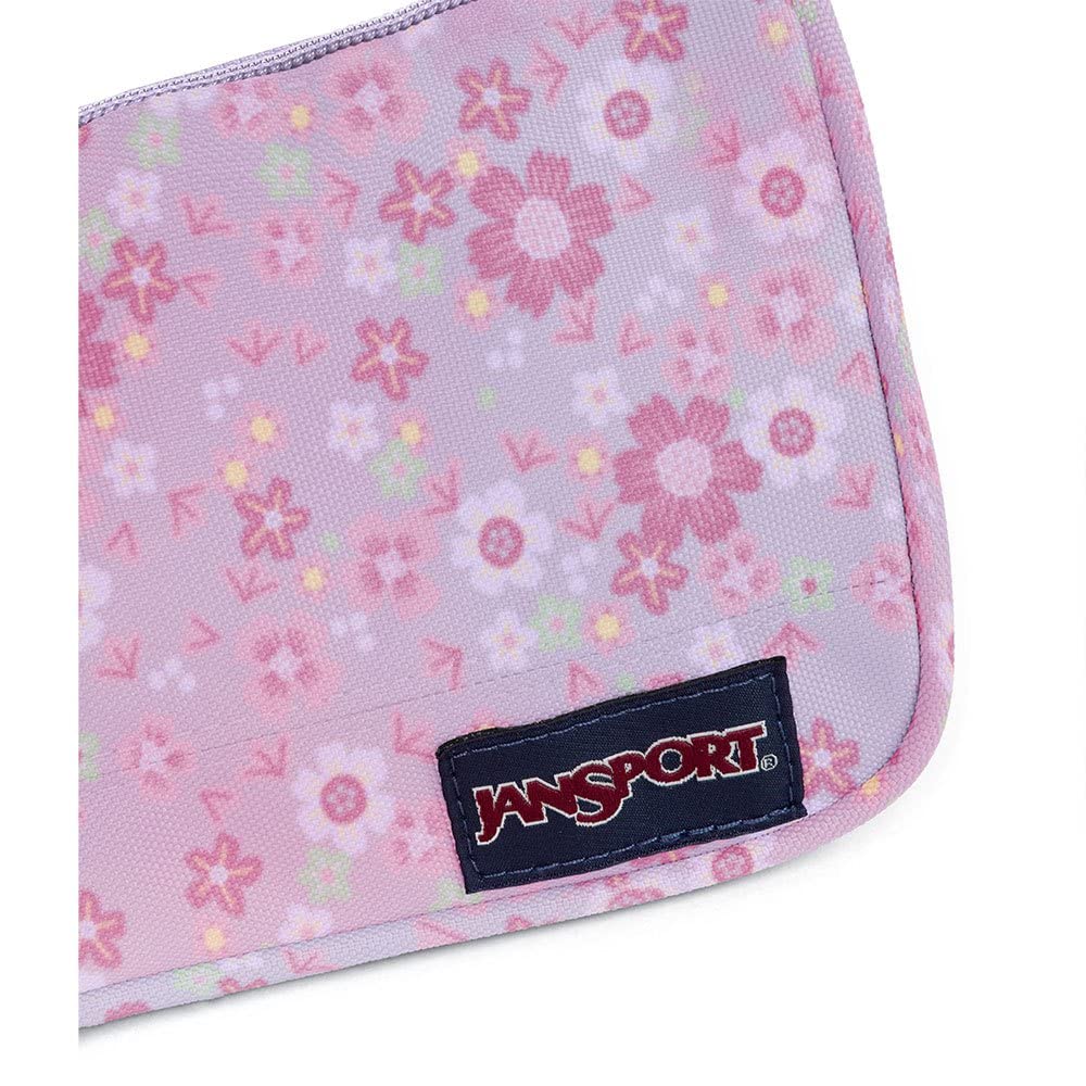 JanSport Medium Accessory Pouch, średnie etui, 0.8 L, 12 x 22 x 4.5 cm, Baby Blossom