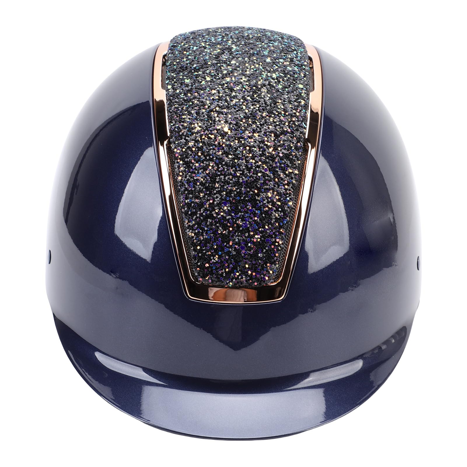 Keenso Casco da Equitazione, Casco di Sicurezza Equestre Blu con vestibilità Regolabile e Assorbimento degli Urti Ammortizzante per Tutte le Condizioni di Guida