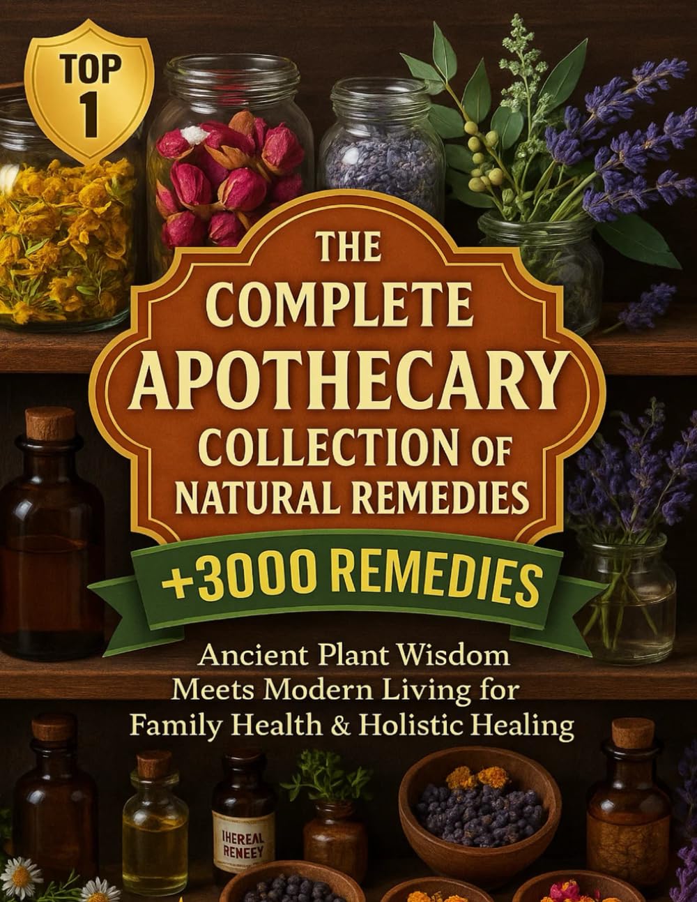 The Complete Apothecary Collection of Natural Remedies: Ancient Plant Wisdom Meets Modern Living for Family Health & Holistic Healing