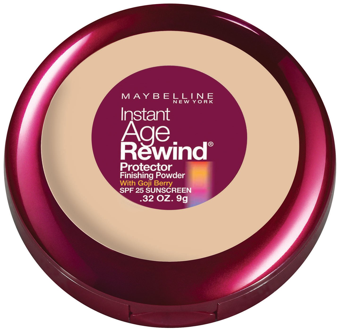 MAYBELLINENew York Instant Age Rewind Protector Finishing Powder, Nude, 0.32 Ounce